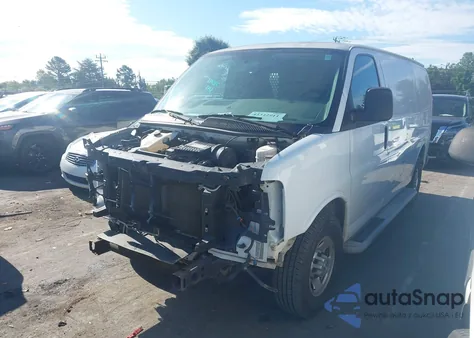 2018 Chevrolet Express 2500 Work Van from USA, damaged, VIN 1GCWGAFG0J1904247